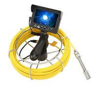 Depisuta Camera Fognaria, Telecamera di Ispezione del Drenaggio per Tubo con Cavo da 98,4 Piedi 4.3 "Schermata 8 LED LED LEGGE IP68 BORESCOPE INDUSCOPE INDUSTRIAL ENDUCPO Impianto Idraulico