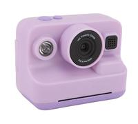 Depisuta Camera per Bambini, Fotocamera Digitale per Foto da 12 MP da 12 MP con Schermo da 2,4 Pollici per Ragazze per Ragazzi con 3 Rotoli (Viola)