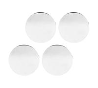 Depisuta Capitali Centrali a Ruota, 4 Pacchetto con Mm 62 Mm per la Maggior Parte delle Auto (Elettroplato)
