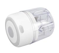 Depisuta Chopper di Aglio Elettrico, Mini Robot da Cucina da 250 Ml con Motore Ricaricabile USB per Taglio Vegetale di Cipolla all'Aglio (WHITE)