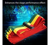 Depisuta Cintura Portatile per Tamburo Africano, Tracolla Djembe, Aspetto Tricolore, Materiale in Puro Cotone, Adatta per Adulti e Bambini, Migliora le Prestazioni Durante L'incontro con gli Amici