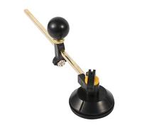 Depisuta Circolo di Vetro di Gomma e Alluminio con Ventosa per un Taglio Facile e Preciso di 40 Cm di diametro. Cerchi, Adatti a Fan e Professionisti