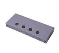 Depisuta Commutatore Multiviewer HDMI 4x1 | Supporta 8K 60Hz 4K 30Hz, Commutazione Continua, Telecomando IR, Compatibile con Laptop, DVD Blu Ray, per Fotocamera