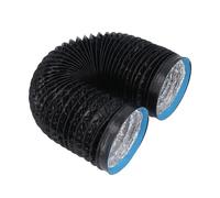 Depisuta Condotto Isolato per Tubo di Sfiato per Essiccatore in Foglio di Alluminio Addensato 7 Pollici per Serre Cucina per HVAC