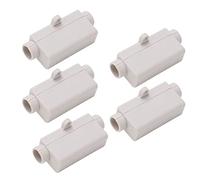 Depisuta Connettore a Cavo Metallico Ad Alta Potenza Blocco di Fissaggio a Doppia Vite per la Lampada del Soffitto Interruttore della Luce Superiore 5 Pezzi 100A 1000V