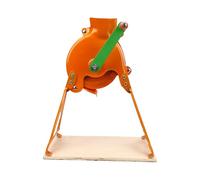 Depisuta Crank Corn Sheller a mano, Heavy Duty Manual Corn Cob Stripper con stand, Sheller di mais secco spazio cavità regolabile automatico, 40 a 60 kg di mais conchigliato/ora