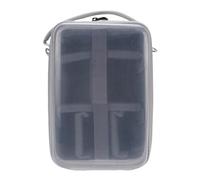 Depisuta Custodia per Fotocamera Digitale, Borsa per Fotocamera con Rigonfiamento Rigido Trasparente a Prova di Acqua con Divisori Mobili e Cinghia Spalla per la Telecamera DSLR