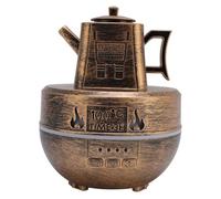 Depisuta Diffusore per Olio Essenziale, Serbatoio da 140 Ml ABS Diffusore di Teiera Vintage con 7 a Colori Mista Disperde l'aromaterapia di Rumore Inferiore per la Decorazione del Desktop per la Casa