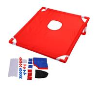 Depisuta Gioco di Lancio All'aperto per Cornhole Portatile | con 2 Tavole di Cornhole, 6 Sacchi di Fagioli di Cornhole e Custodia per il Trasporto, Giochi da Campeggio per Interni Ed