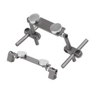 Depisuta Kit di Montaggio Magnetico per Carrozzeria in Lega di Alluminio CNC per Auto da Corsa HSP 1/10 RC, Magneti Potenti con Scala per un Maggiore Equilibrio (Ti colore)