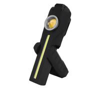 Depisuta Lampada per dettagli auto, lampada portatile 500 lm per l'ispezione della vernice con base magnetica pieghevole, luce LED per la corrispondenza dei colori per dettagli auto