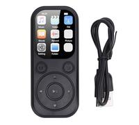 Depisuta Lettore MP3 con Bluetooth 5.4, Lettore Musicale Portatile con qualità Audio HiFi con Sveglia, FM Ed E-book, Schermo IPS da 2,01 Pollici, Supporta Espansione Fino (Scheda di memoria piccola