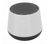 Depisuta Macchina per il Rumore Bianco, Luce Notturna Colorata, Altoparlante Bluetooth 5.1 con 32 Suoni Rilassanti, Jack per Cuffie da 3,5 Mm, Volume Regolabile, 4 Timer (GREY)