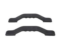 Depisuta Maniglia di presa per, 2 pezzi in nylon maniglia della porta del resistente al calore barra di assistenza della porta d'ingresso per rimorchio, camion, barca (BLACK)
