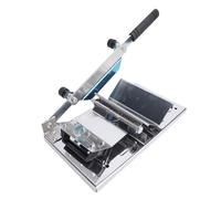 Depisuta MANUALE Flima di Carne Surgelata, Affettatore di Alimenti in Acciaio Inossidabile con Spessore Regolabile per Cuocere a Casa Hotpot Barbecue Coreano