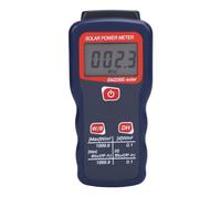 Depisuta Misuratore di Potenza Solare Digitale, W/M²/BTU SUN Light Energy Measuring Tester con Tenuta dei Dati e Valore Massimo Funzione Portatile Tester Radiazione della Luce Solare