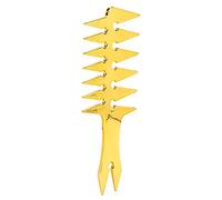 Depisuta Momen Less Cain Collo Hair Hair for Plasco Less, Double Pada per Amare Affascinante (GOLD)