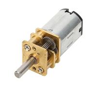 Depisuta Motoriduttore GA12-N20, Scatola Ingranaggi in Metallo Dal Design Professionale, Motore CC 300 Giri/min per Progetti Elettronici (1000RPM)