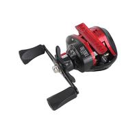 Depisuta Mulinello da Baitcasting in Metallo, Robusto, Leggero, Liscio, Lungo, per Pesca in Mare, Acqua Salata, Acqua Dolce, Pesca Sul Ghiaccio (Mano sinistra)