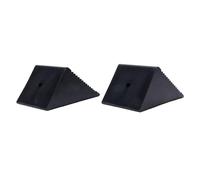 Depisuta Numerosi a Ruota in Gomma, 2 Pcs 5x3x2.5in Stoppers per Pneumatici per il Servizio Pesante per ATV Che Cavalcano gli Scooter a Gas con Motoscafi con Adattamento Universale e Tutte le