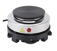 Depisuta Piatta Calda Elettrica Piccola, Stufa Elettrica da 500 w, Temperatura a 6 velocità Regolabile, Bruciatore Elettrico Portatile Acqua di tè da tè Al Riscaldamento in Pentola, con (EU)