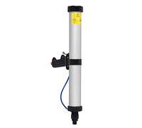 Depisuta Pistola per Calafataggio Pneumatica, 0~123psi Pistola per Calafataggio Pneumatica con 6 Ugelli Applicatotore in Lega di Aluminio Strumenti Industriali per Contenitori di 600ml