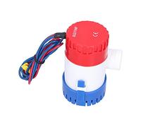 Depisuta Pompa di Sentina per Barche, Efficiente Pompa di Scarico Sommergibile Elettrica Che Fornisce Alimentazione 12V/24V 350GPH per Kit di Sentina per Barche (DC12V 500GPH)