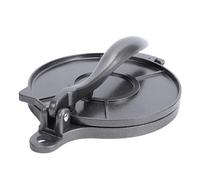 Depisuta Pressa per Tortilla, Pressa Manuale per Impasto per Pizza in Lega di Alluminio, Strumento per Pressare L'involucro di Gnocchi per Quesadilla, Roti Maker per c ucina, Uso (BLACK)