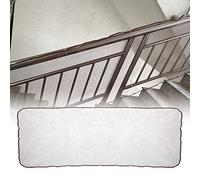 Depisuta Protezione per Ringhiera della Rete di Sicurezza per Scale Regolabili di Alta qualità per Rete in Poliestere per caffè per Bambini per Antinfortunistica (Rete protettiva marrone da 2 m)