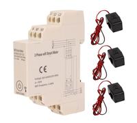 Depisuta Smart Energy Monitor, Femone di elettricità a 3 Fasi, Misuratore di Potenza Dell'amperaggio di Corrente del Tester della Ferrovia DIN, Monitoraggio Elettrico di Controllo del
