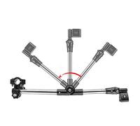 Depisuta Stabile Portaombrelli in Acciaio Inox per Ciclisti e Ciclisti. Supporto Spesso e antifurto.