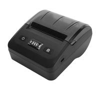 Depisuta Stampante Termica Portatile per Ricevute, Stampante Termica BT con Supporto Multilingue da 80 Mm, Stampante Mobile Compatta per Ristoranti Aziendali, Compatibile con IOS