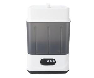 Depisuta Sterilizzatore e Asciuga Biberon, Sterilizzatore Elettrico per Biberon a Vapore, Contiene 6-12 Bottiglie, Asciugatrice per, Articoli Essenziali per Neonati, Ciucci (Spina europea)