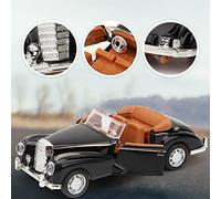 Depisuta Stimolazione in Lega Auto con Musica e funzionalità di Illuminazione, Materiale Duro e Resistente, Ideale per il Tempo di Collegamento Genitore-figlio (BLACK)