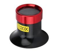 Depisuta Strumento di Manutenzione per la Riparazione di Orologi 20X per Orologiai con Elevata Trasparenza e Design Durevole