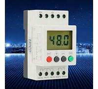 Depisuta SVR1000 Relè di Protezione Monofase Sovratensione e Sottotensione Display LCD Efficiente per Uso Domestico (48 d.C)