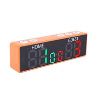 Depisuta Tabellone Digitale Mini aggiornato, tabellone LED a 6 cifre con cicalino, tabellone Tavolo Portatile Alimentato a Batteria per Giochi Tavolo Cornhole Pallacanestro pallavolo