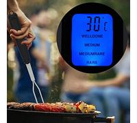 Depisuta Termometro Fork di Cottura della Forcella Digitale per Barbecue e con Diverse Opzioni per il Tipo di Carne e il Livello di Idee di Gusto per gli Amanti del Cibo