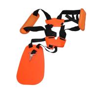 Depisuta Terretta Tracolla, Cablaggio Universale Regolabile Cinghia Imbottita Robusta con Distribuzione Pari per Il Peso per Taglio a Spazzole da Giardino Trimmer. (Orange)