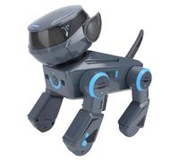 Depisuta Toy del cane del robot del telecomando, Smart Interactive alimentato a batteria AI Stunt Robot Puppy Danzando e cantando, Programmabile giocattoli elettronici per animali