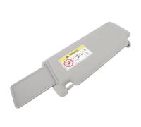 Depisuta Visor del Sole Grigio per Prado 2010-2023, Scudo di Vista Posteriore Bloccante del Sole ABS con Specchio per il Trucco, Sostituzione del Lato Sinistro (Giusto)