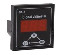 Depisuta Voltmetro Digitale, Misuratore Di Tensifase Monofase 220 V 380 V Display Digitale A 3 Cifre LED Voltmetro Misuratore Di Tensione per MonitorAggio Della Tensione