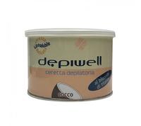 DEPIWELL CERETTA DEPILATORIA LIPOSOLUBILE AL COCCO DELICATA PROFESSIONALE VASO DA 400ML