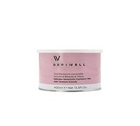 DEPIWELL KIT DEPILAZIONE 6 PZ CERA VASO DEPILATORIA 400ml | AL BIOSSIDO DI TITANIO ROSA