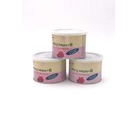 DEPIWELL KIT DEPILAZIONE 6 PZ CERA VASO DEPILATORIA 400ml | AL BIOSSIDO DI TITANIO ROSA