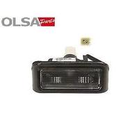Fanale targa corpo nero bilaterale per Citroen Spacetourer 2 porte