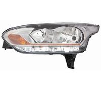 Depo Auto Parts Faro Anteriore Sinistro Ford Transit Tourneo 2014-2018 H7/H15 Parabola Cromata