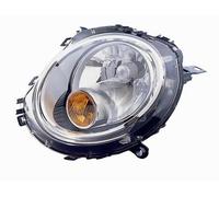 Depo Faro proiettore H4 Mini Clubman R55 2007-05/2014 destro con freccia arancio e motore elettrico