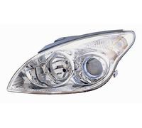 Depo Auto Parts - Faro anteriore destro Hyundai i30 2007-2012 H7-H1 parabola cromata