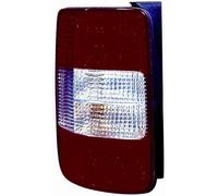 Depo Auto Parts Gruppo ottico posteriore per Volkswagen Caddy 2003-2010 Bianco Rosso Lato Sx